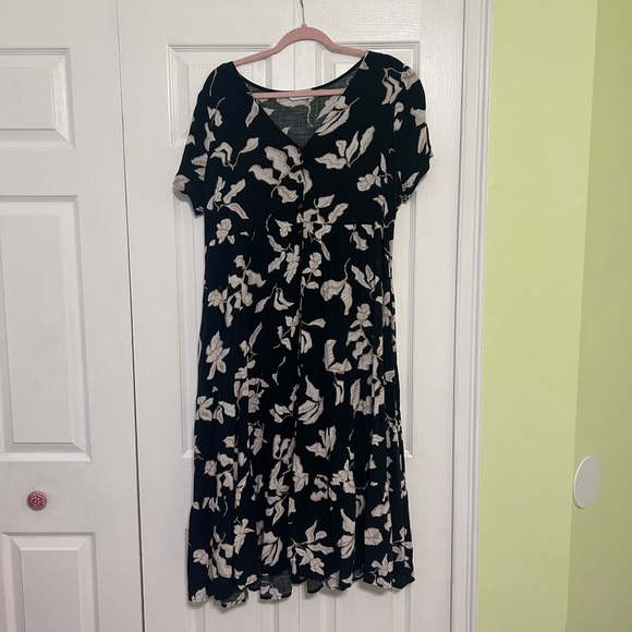 Sonoma Button Down Midi Dress - Picture 1 of 7